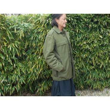 parka originale militaire Tch&egrave;que fourr&eacute;e